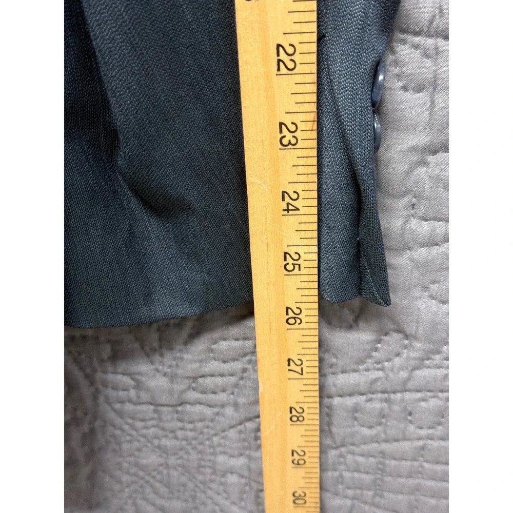 VTG‎ Nino Cerruti Rue Royale Grey Two Button Sport Coat Mens 46R Made in USA
